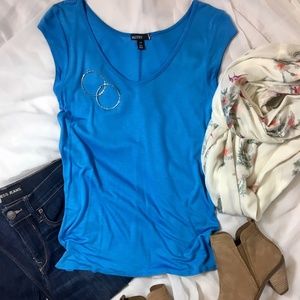 |Valette| Bright Blue Top